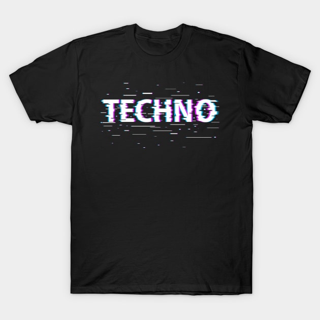 Techno music maximum volume T-Shirt by albertocubatas